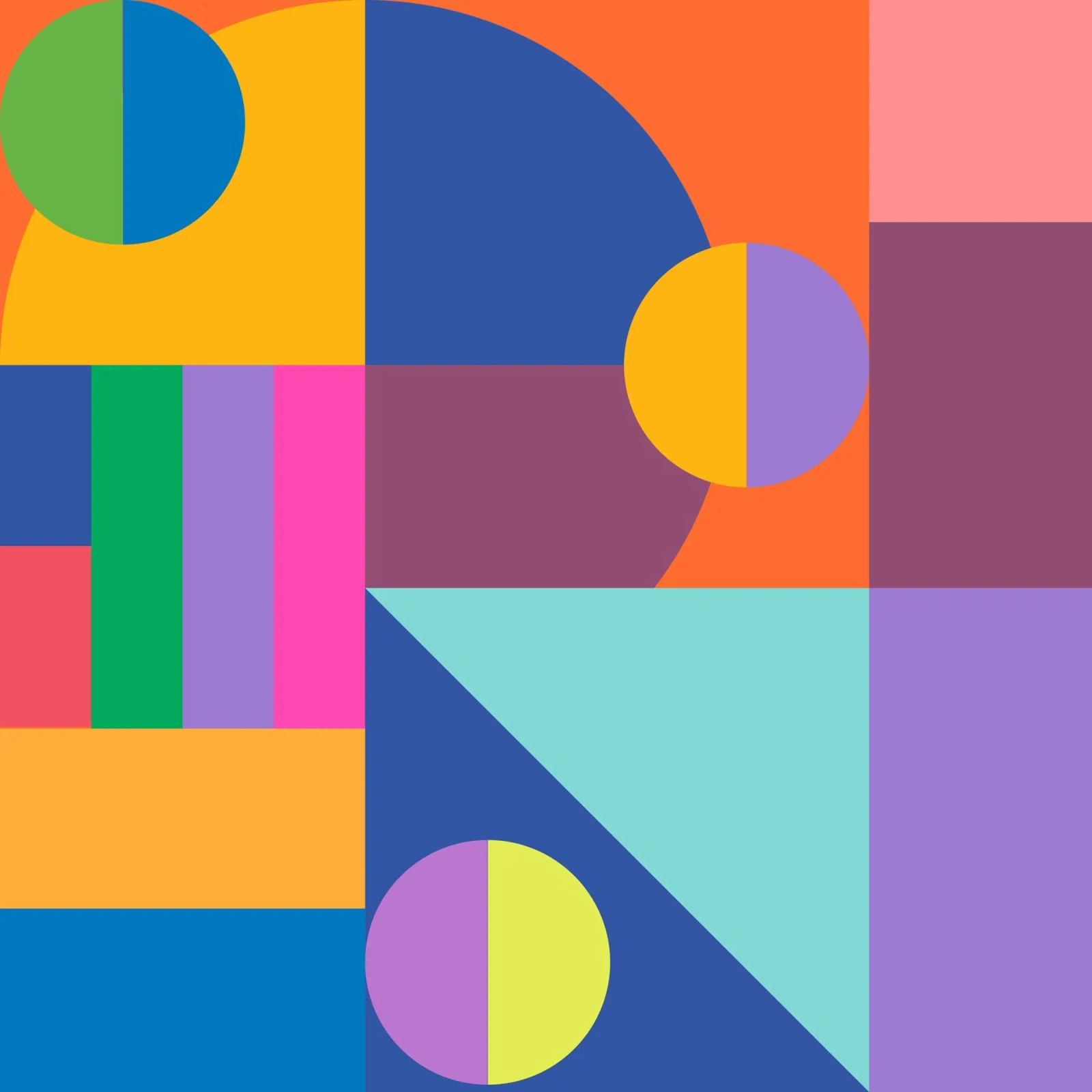 Retro Geometric Art poster by good-vibes