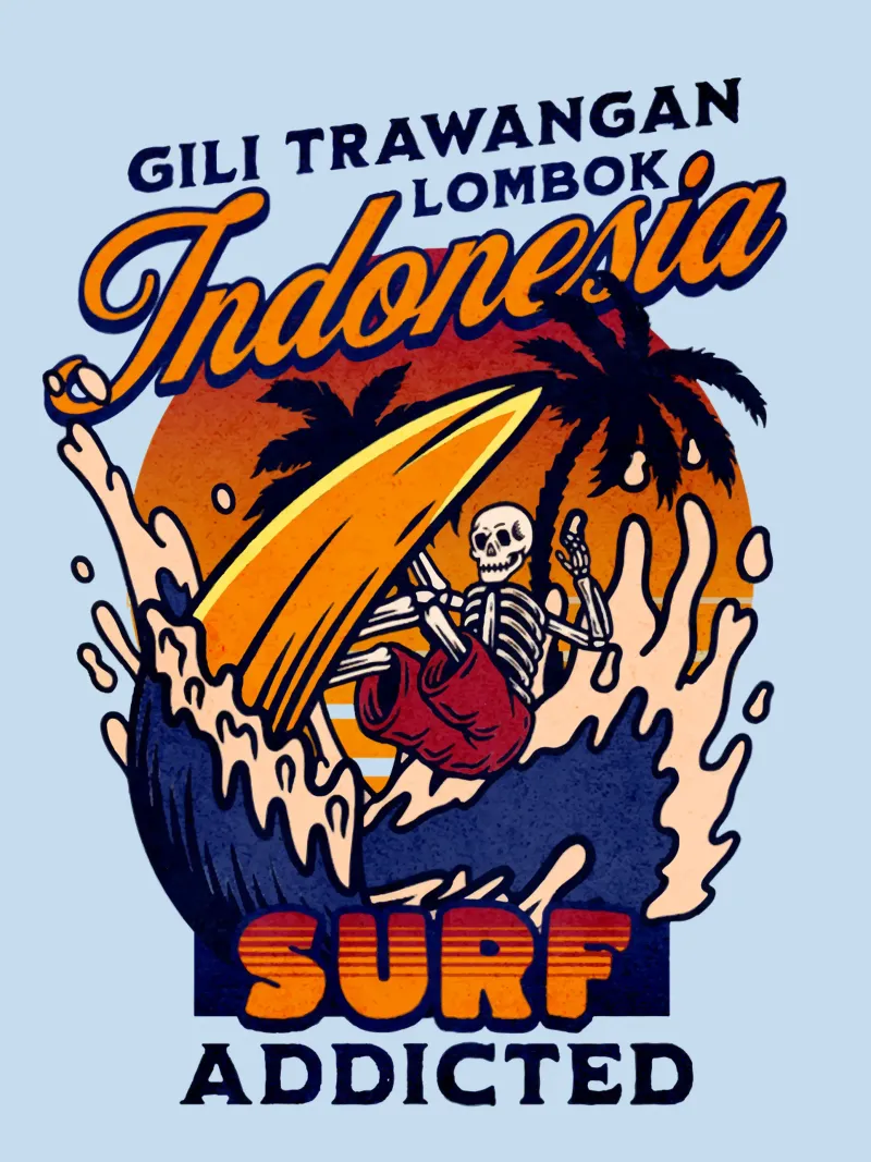 Gili Trawangan poster da Gunawan Rb
