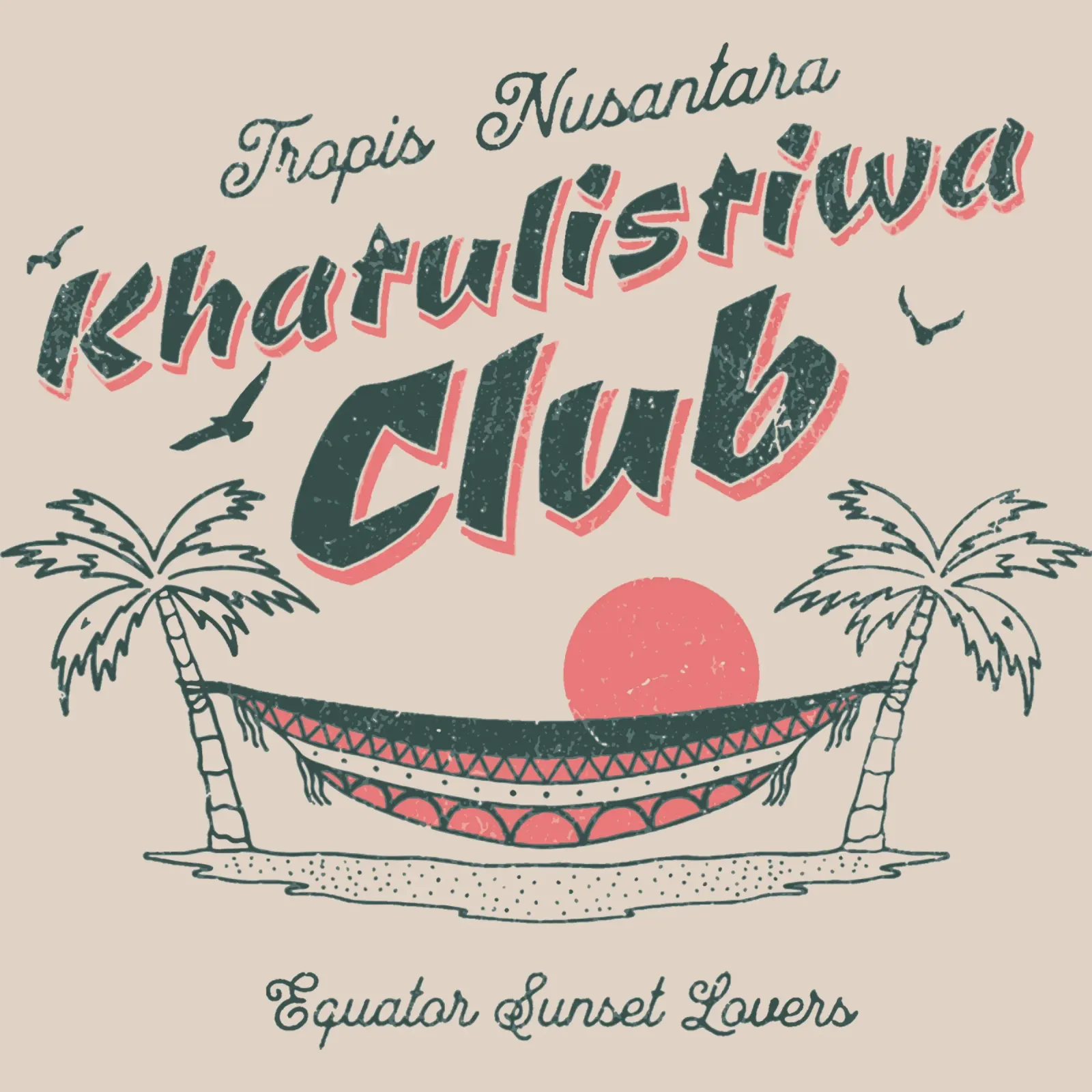 Club Equator poster da Gunawan Rb