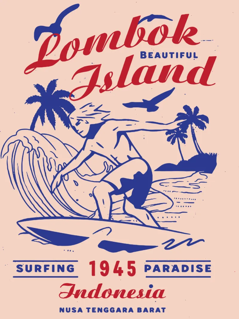 Lombok, l'isola più bella carta hahnemühle da Gunawan Rb