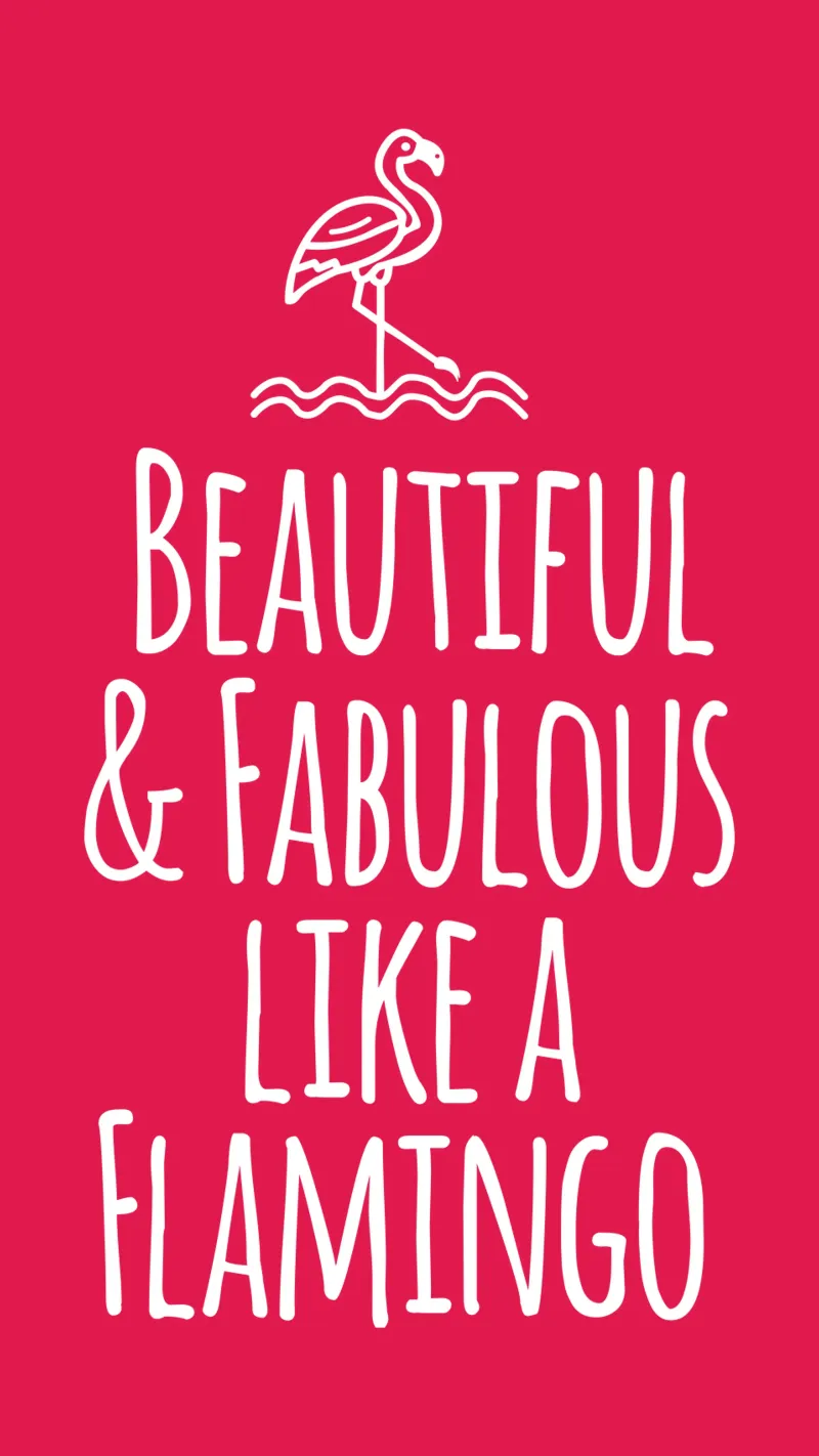 Beautiful and fabulous like a Flamingo carta hahnemühle da baobabprintstore