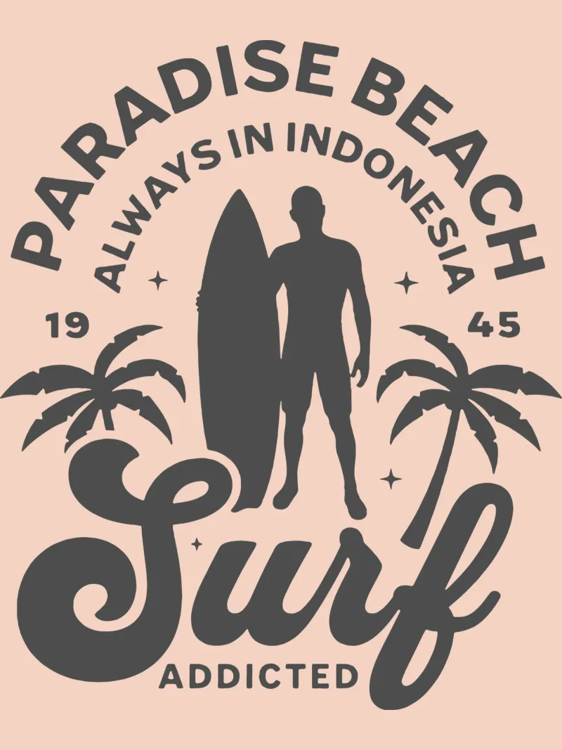 Paradise Beach always in Indonesia , Surf Addicted hahnemühle by Gunawan Rb