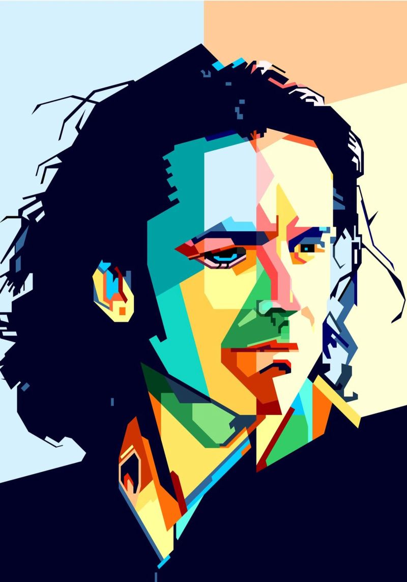 Steve Hogarth Popart WPAP poster da SW Artwork