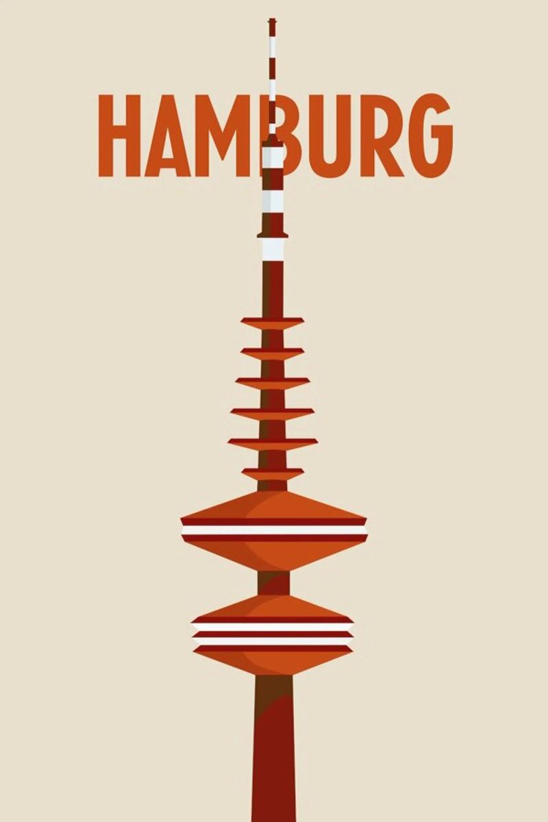 Hamburg Poster von Designliga Products GmbH & Co. KG