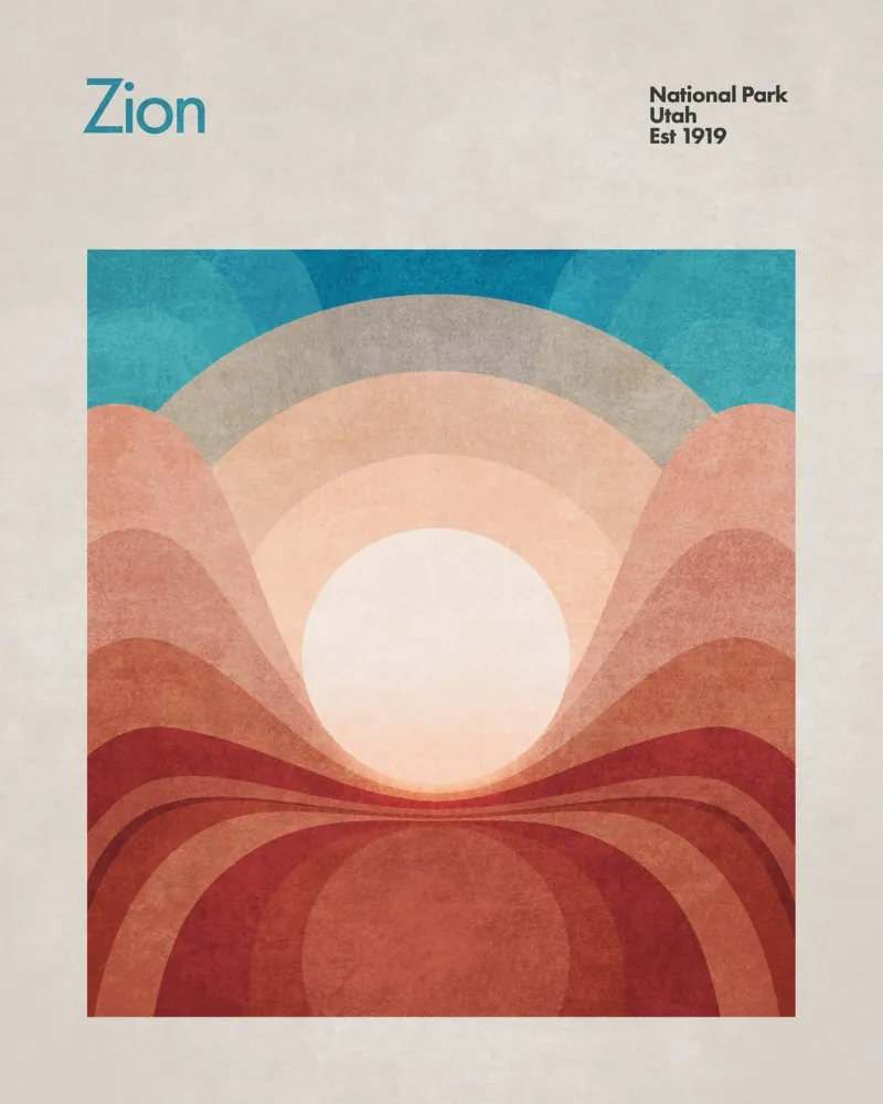 Zion Forex-Platte von Emel Tunaboylu