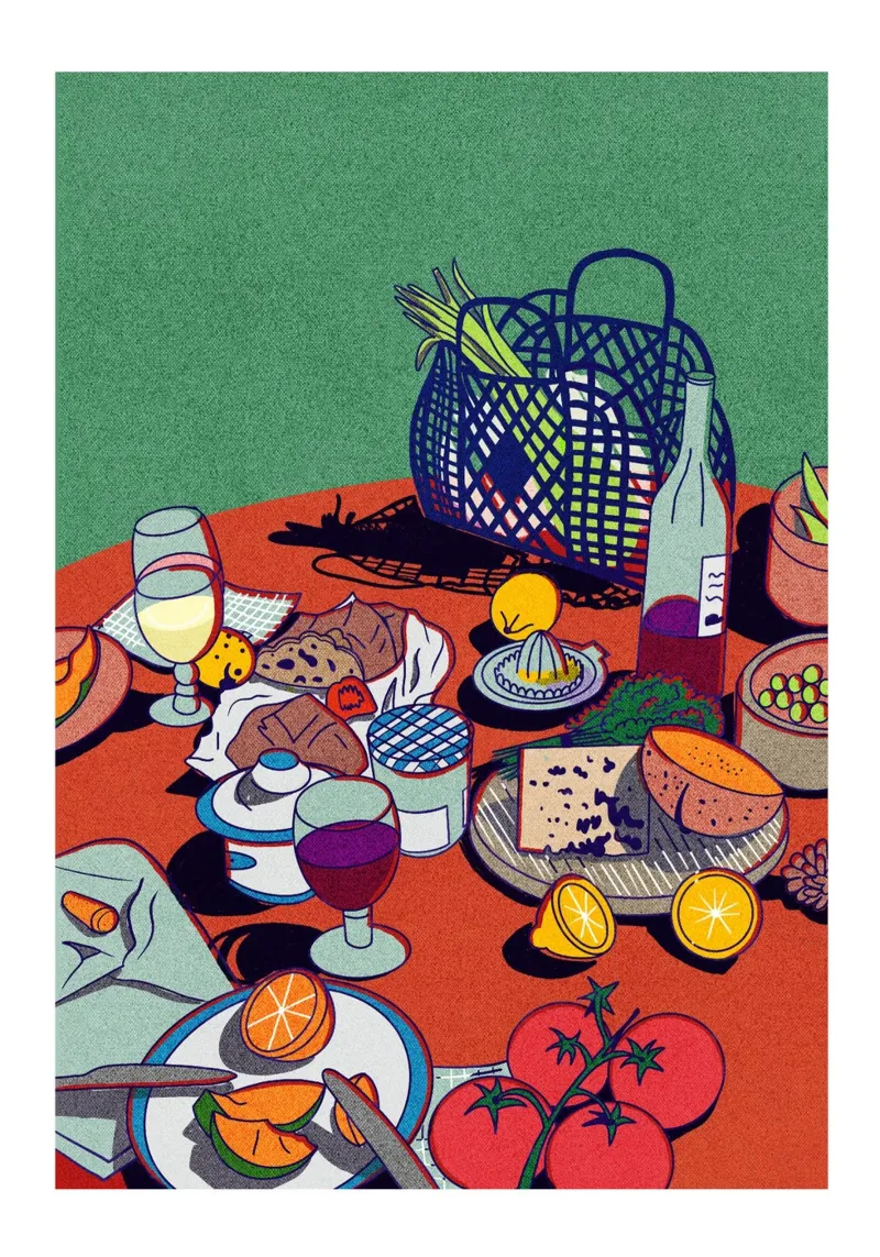 Picknick carta hahnemühle da Nesill