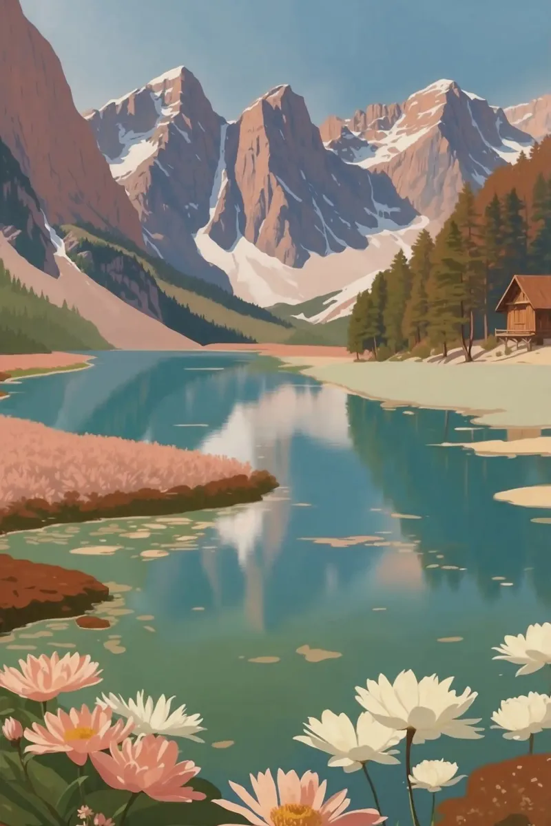 Pragser Wildsee: lo splendore della primavera | Werk 5 pellicola backlit da AlbertKlee
