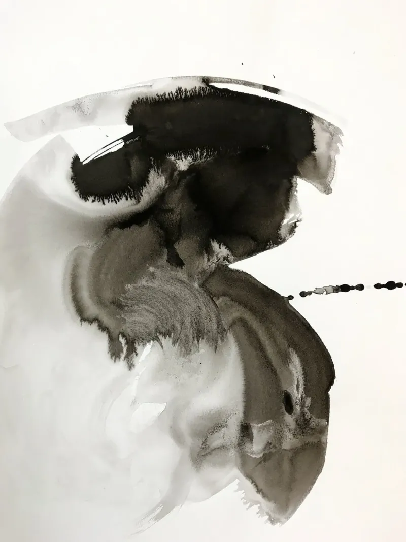 India ink backlit film by SaraRosenbaum