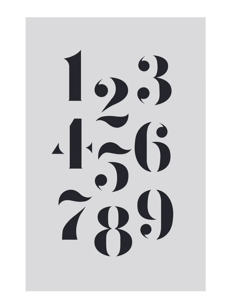 Numeri d'arte tipografici carta hahnemühle da Whole©