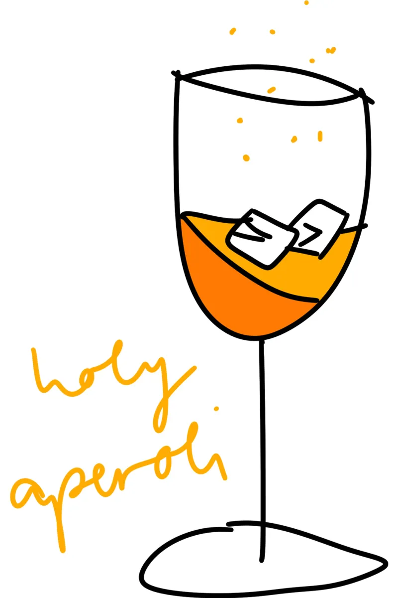 Holy Aperoli carta hahnemühle da waldpapier