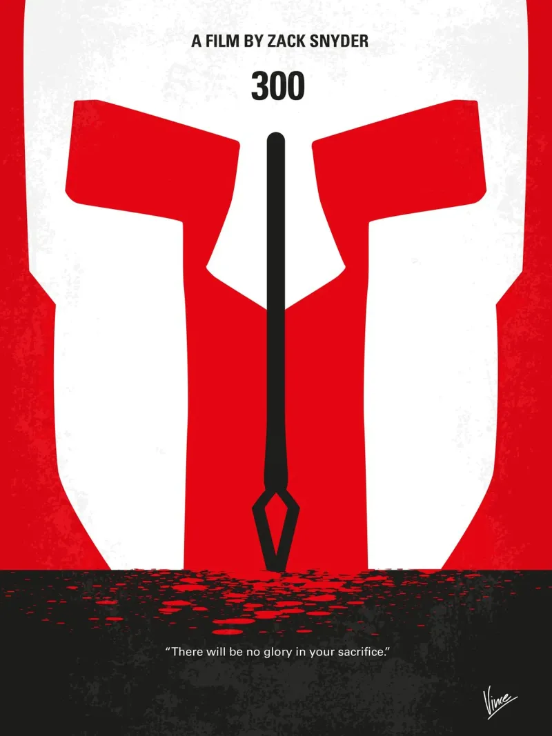 No001 My 300 minimal movie poster carta hahnemühle da Chungkong