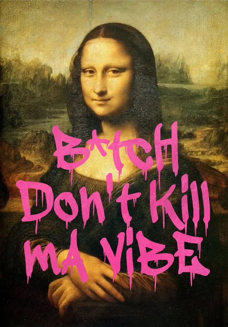 Classici urbani: La ribellione di Mona | Sonderedition poster con telaio in plastica da AlbertKlee