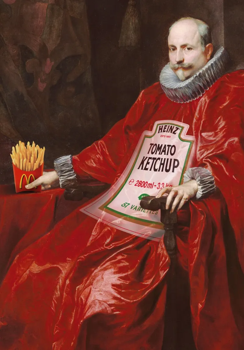Sir Tomato alluminio dibond da Dikhotomy