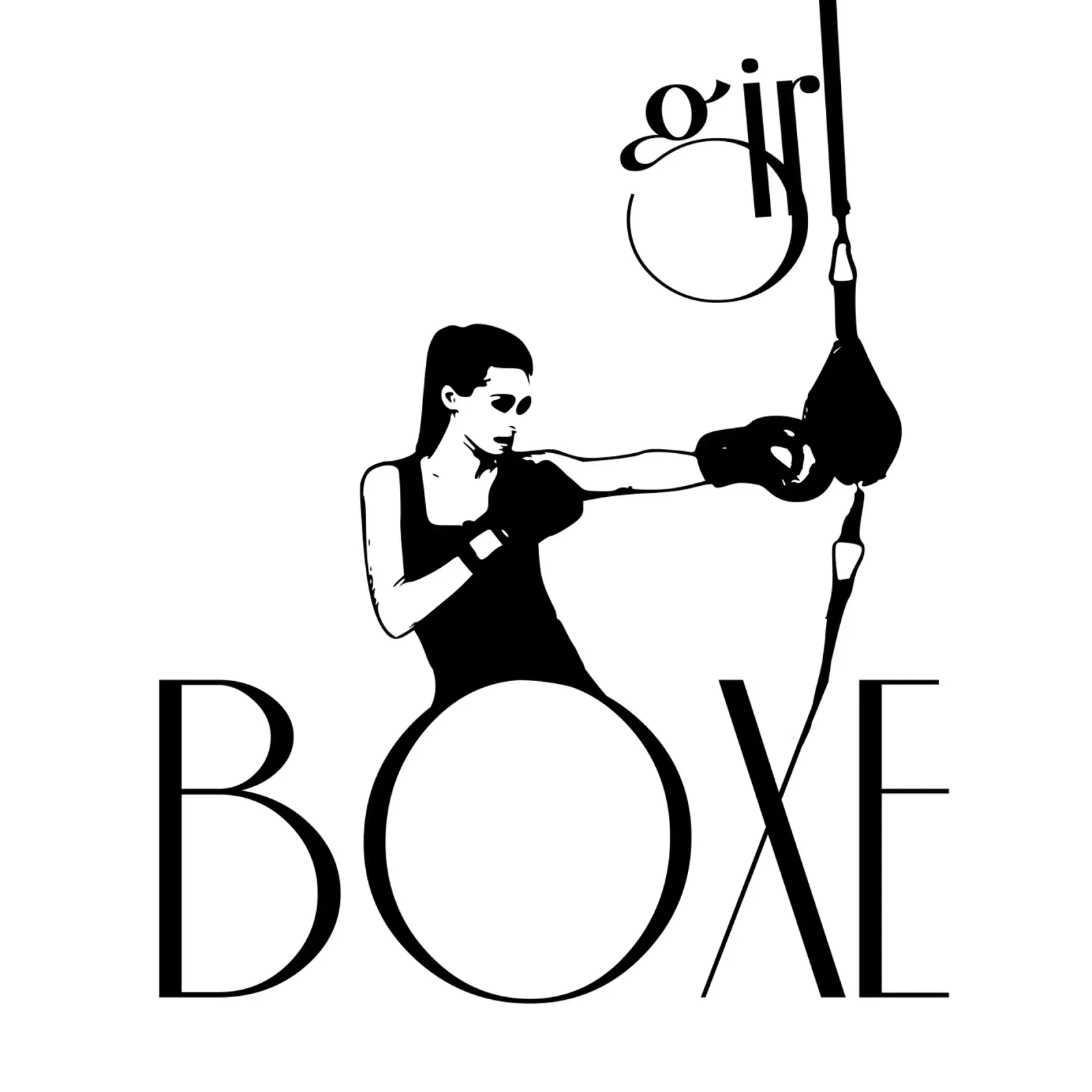 Ragazza boxe pellicola backlit da LaylaOzFun