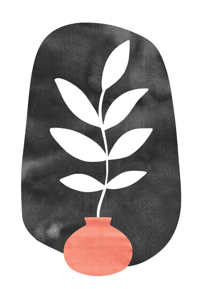 Vase mid century pellicola backlit da BAINAI