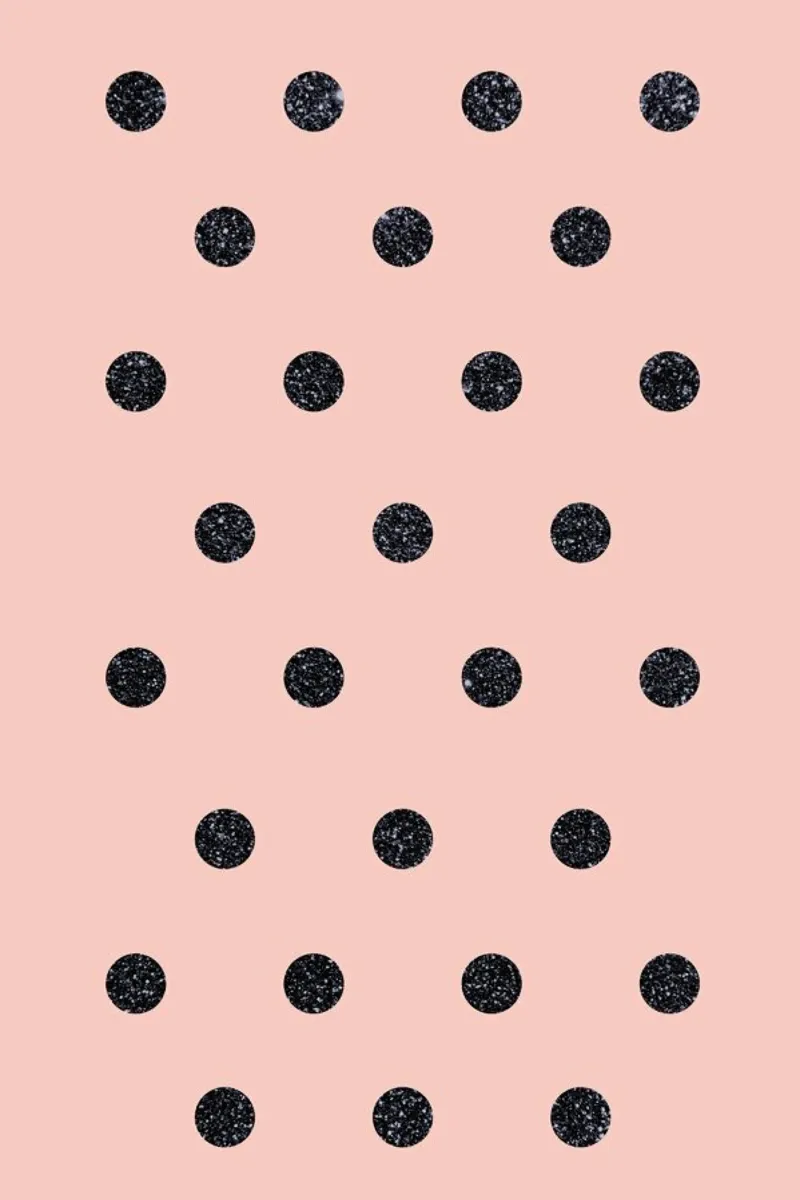 Shiny Polk Dots On Pink pellicola backlit da cafelab
