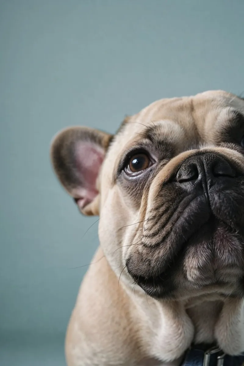 Cucciolo di Bulldog francese dallo sguardo gentile | Work 2 | Limited carta hahnemühle da Paws & Portraits