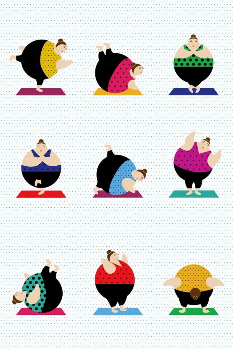 Yoginis Bright 2 pellicola backlit da Maria Kritzas