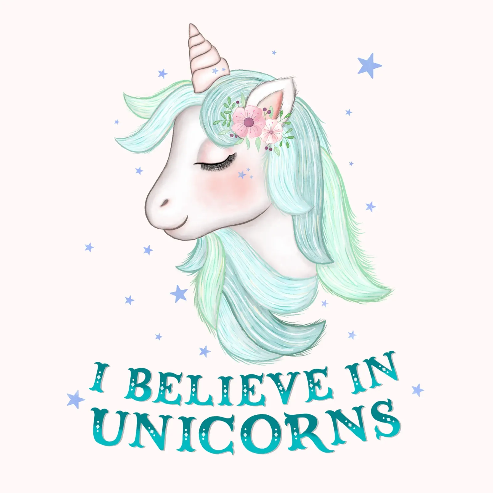 Unicorni: ci credo. pellicola backlit da CalliLetters