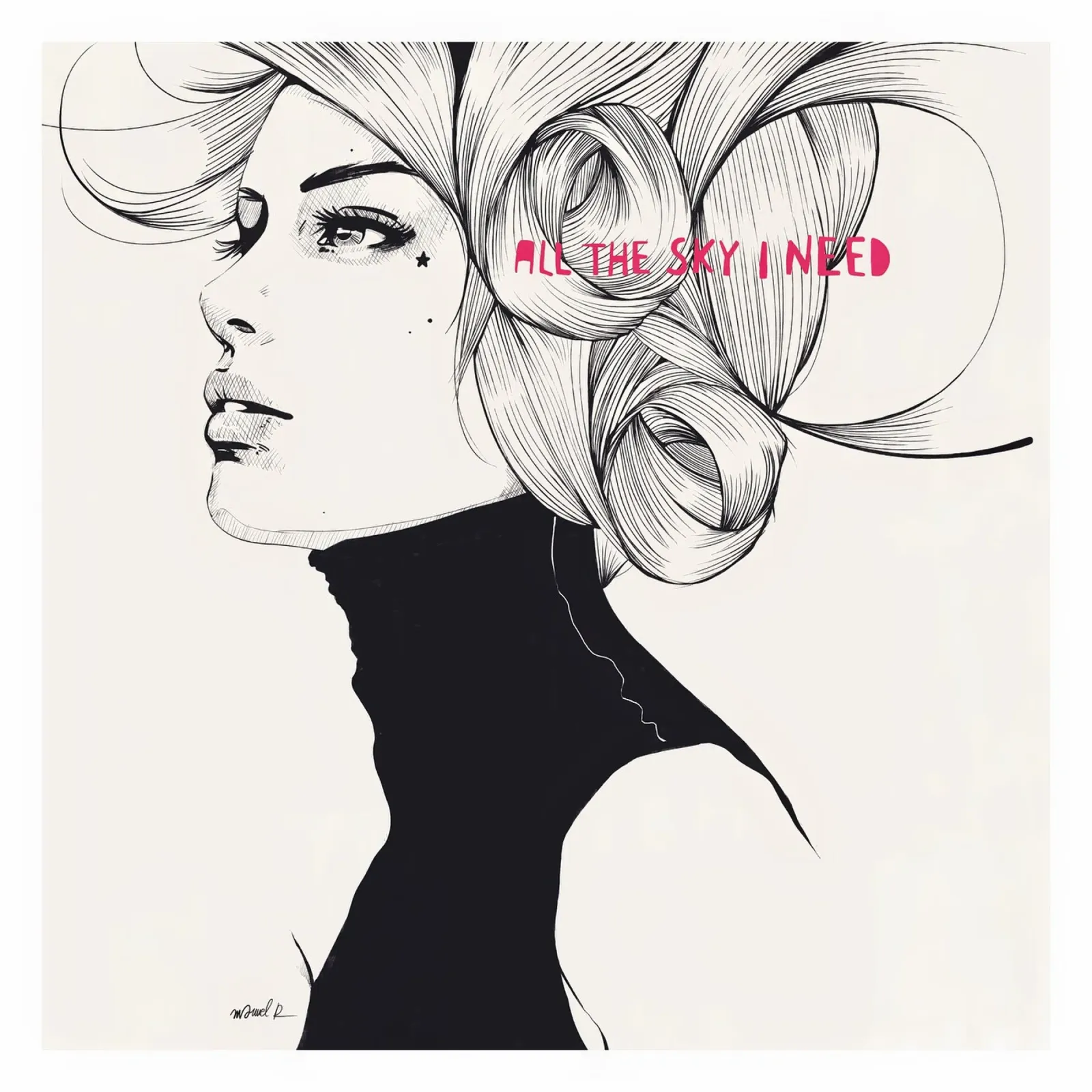 All The Sky I Need poster da Manuel Rebollo