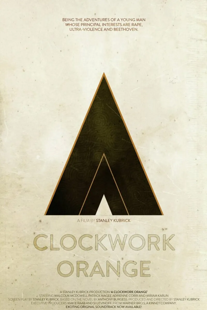 A Clockwork Orange pellicola backlit da Calm The Ham