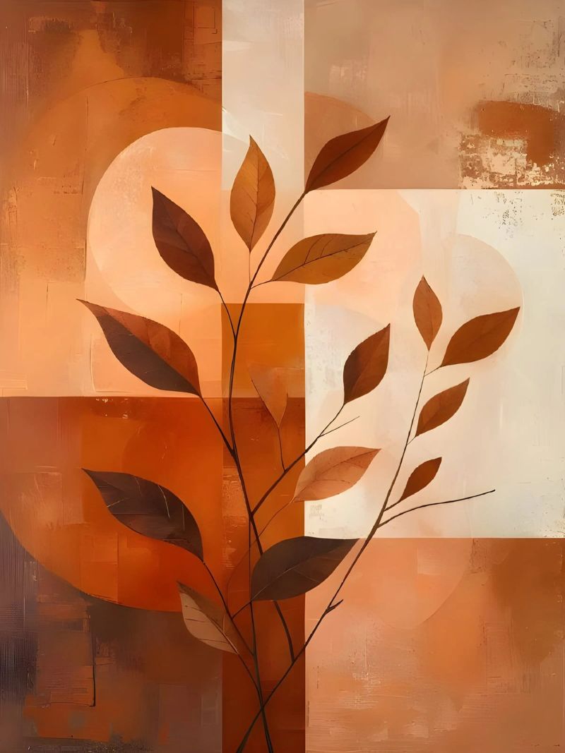 Herbstliche Harmonie Leinwand von Artistic-shop