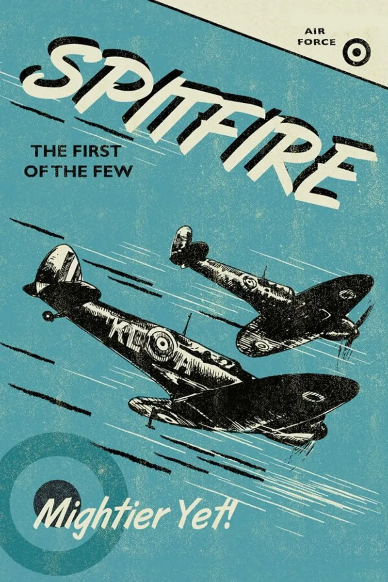 Spitfire pellicola backlit da Rocket68