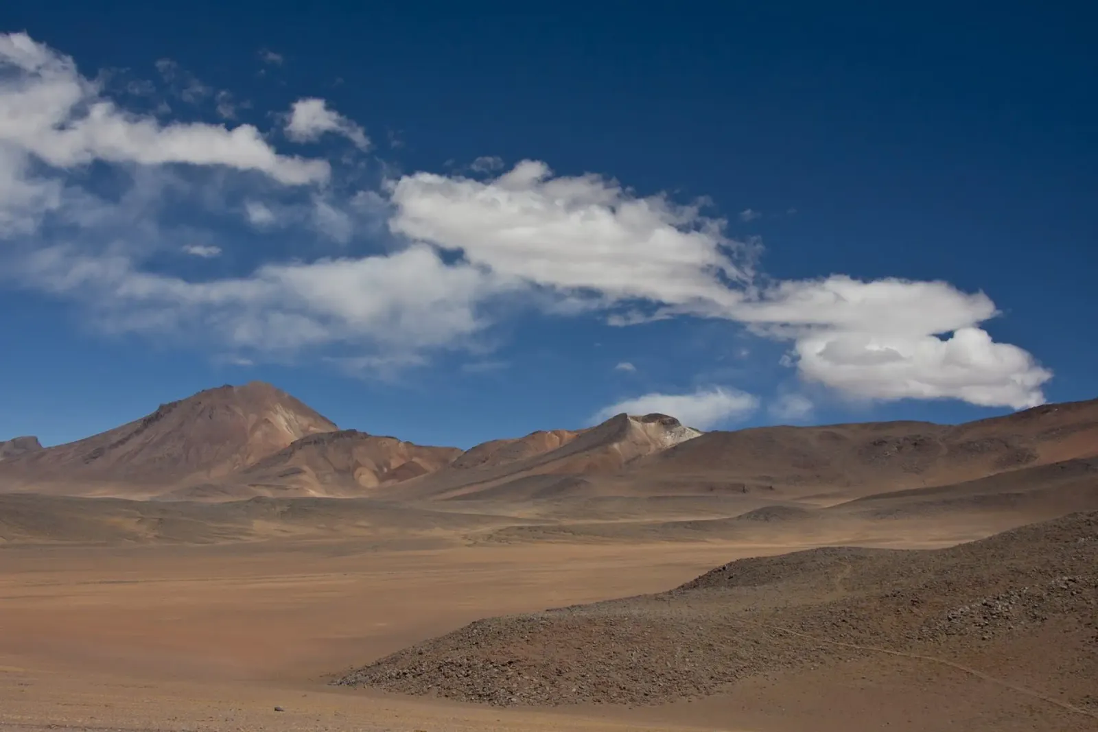 Clouds over Desert canvas by Alexey