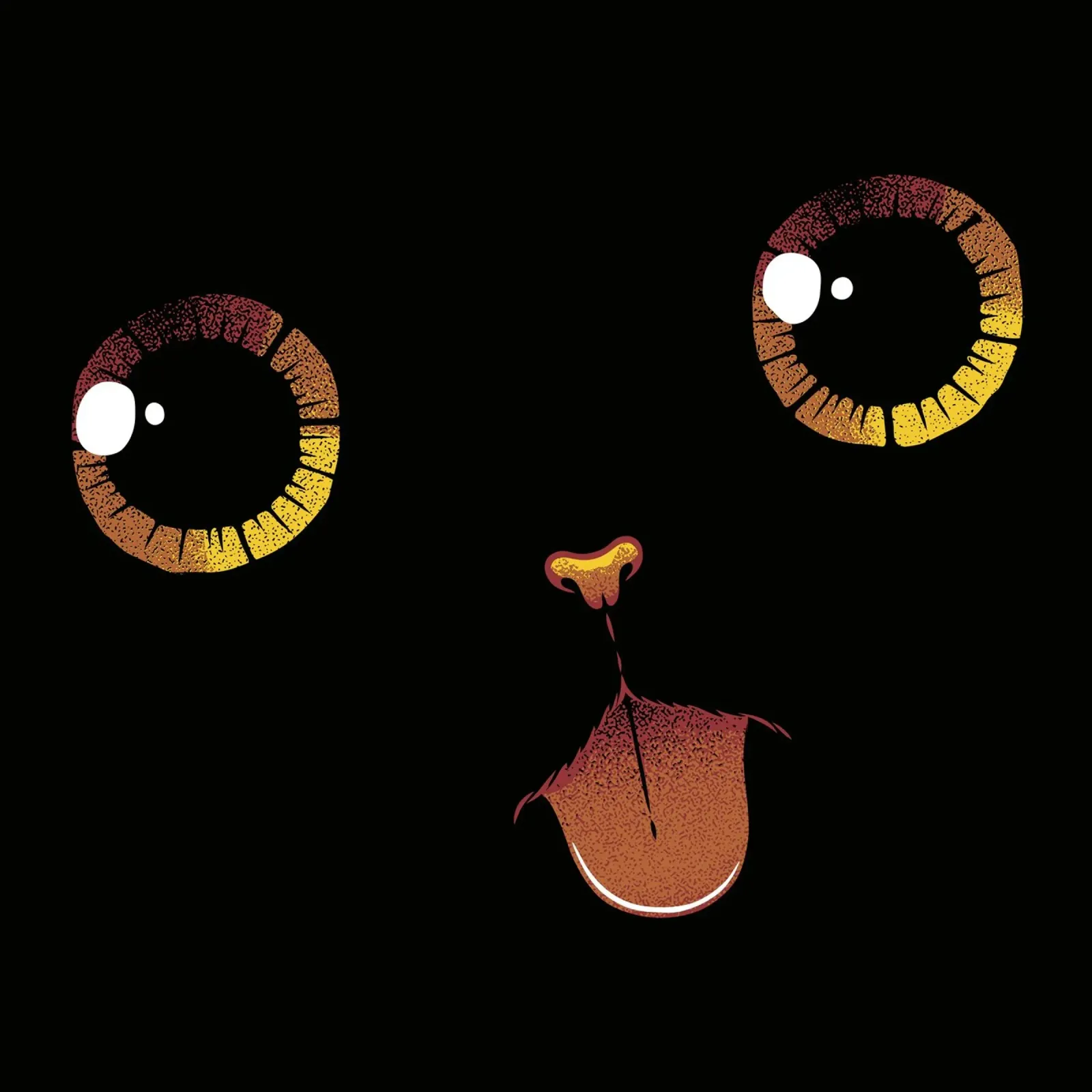 Cute Black Cat Minimalist Tongue hahnemühle by Tobe Fonseca