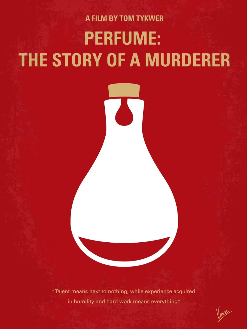 No194 My Perfume The Story of a Murderer minimal movie poste plexiglass da Chungkong
