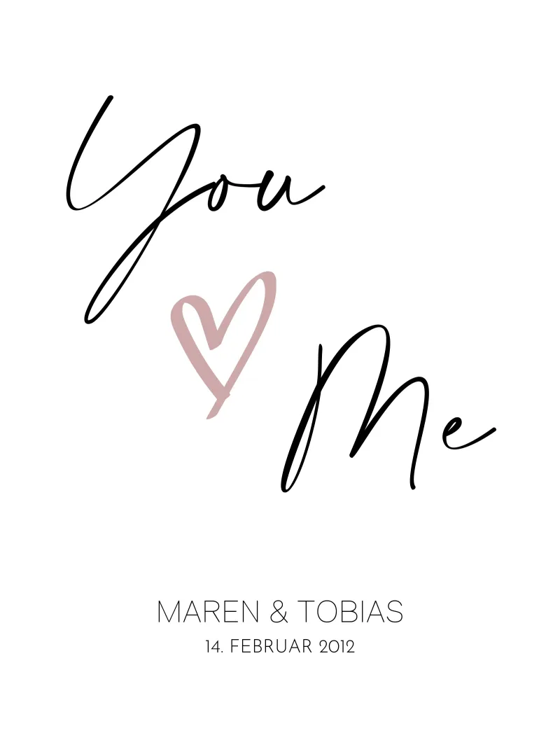 You & Me carta hahnemühle da artographieHome