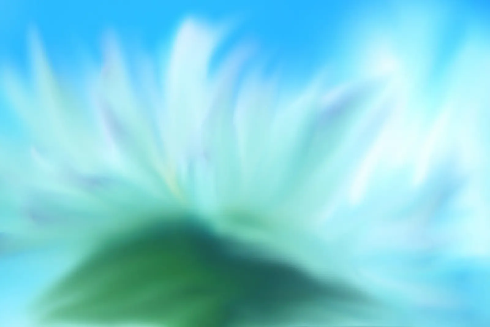 Piccolo fiore bianco sfocato artisticamente pellicola backlit da Something for you