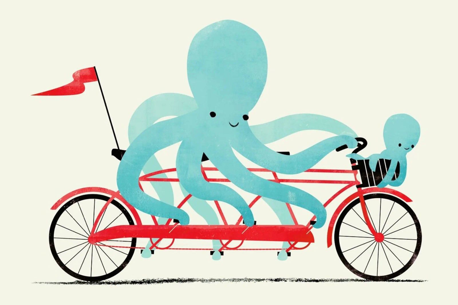 My Red Bike poster de Jay Fleck