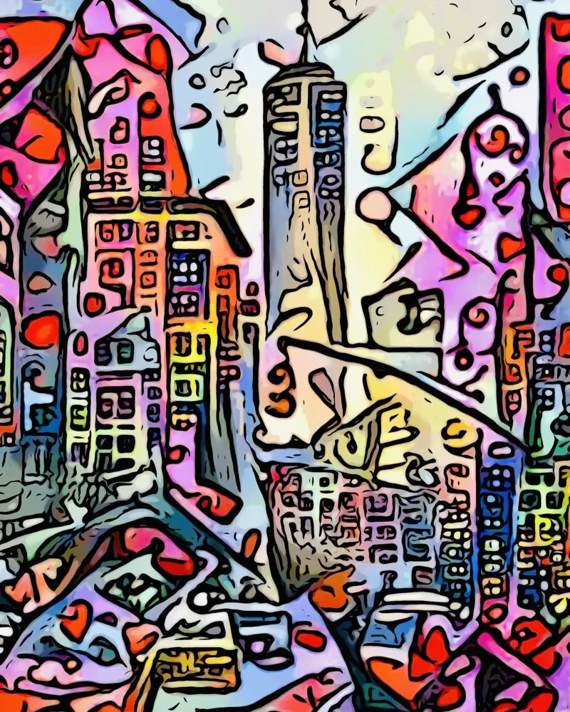 Big Apple, Motiv 4 Poster von ZAMART - PopArt