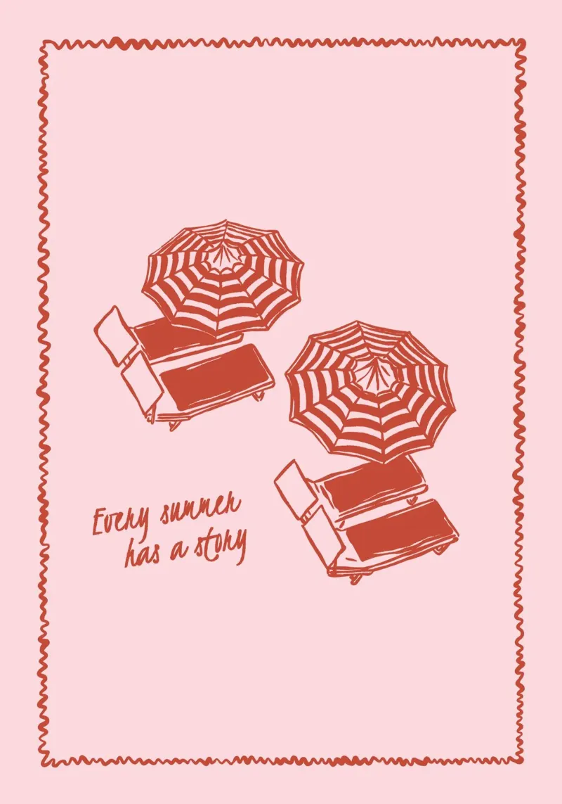 Boho Vacation 2 Summer Story Hahnemühle von Boho Print Collection
