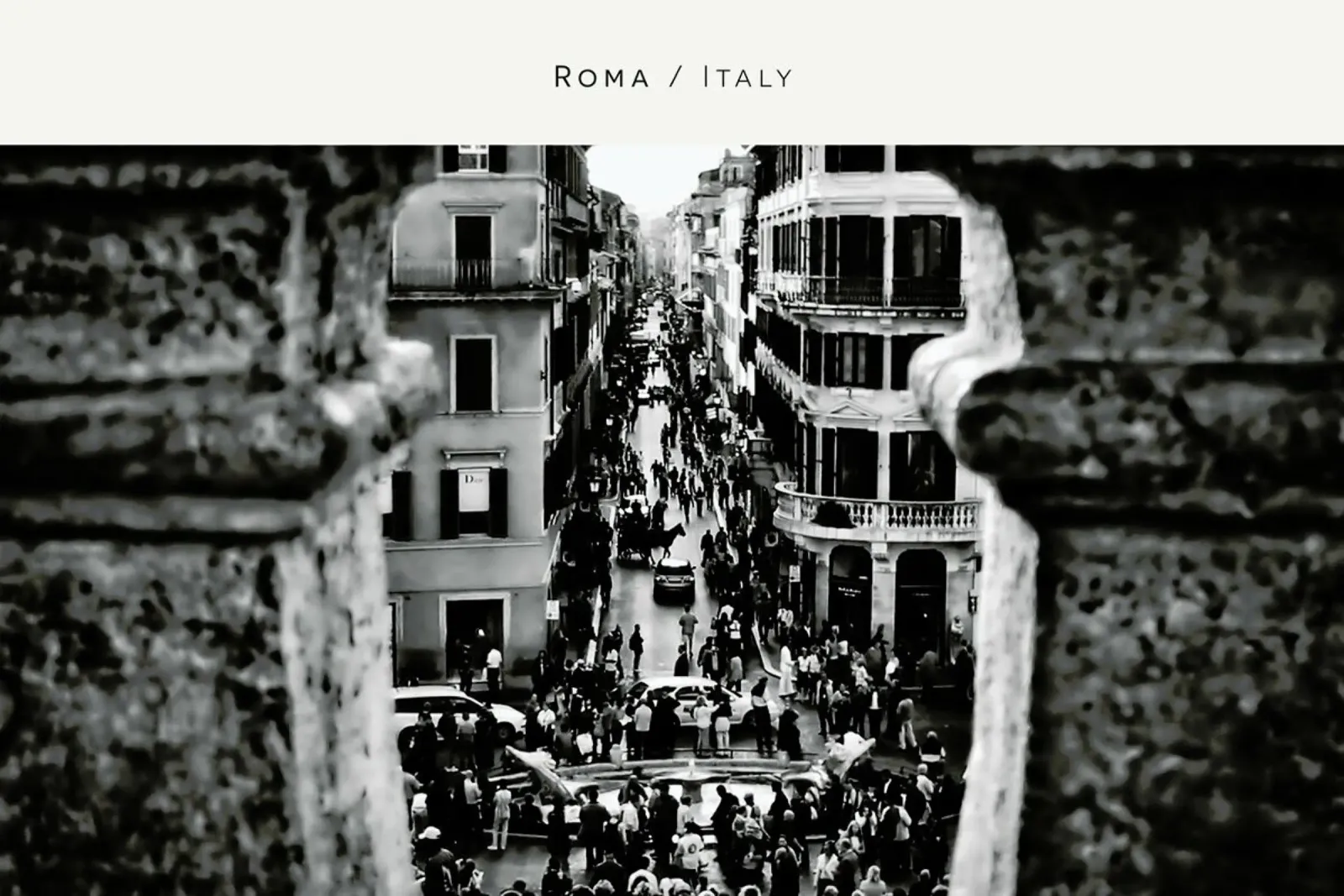 Roma B&W carta hahnemühle da In Full Color