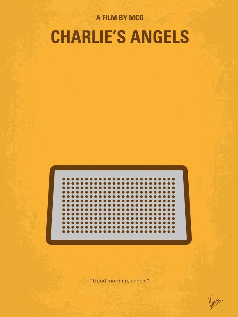 No273 My Charlies Angels minimal movie poster poster de Chungkong