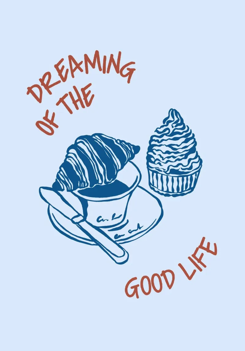Boho Vacation 4 Good Life poster da Boho Print Collection