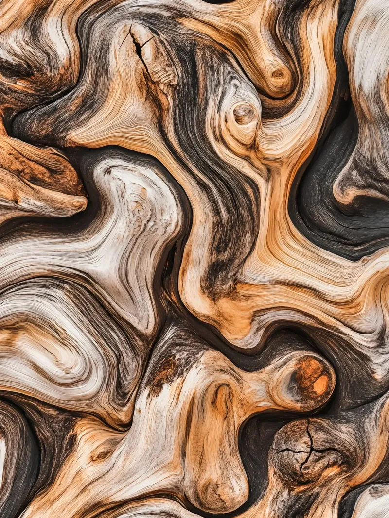 Design in legno d'ulivo | Un richiamo per gli occhi con profondità e carattere pellicola backlit da Autofocus