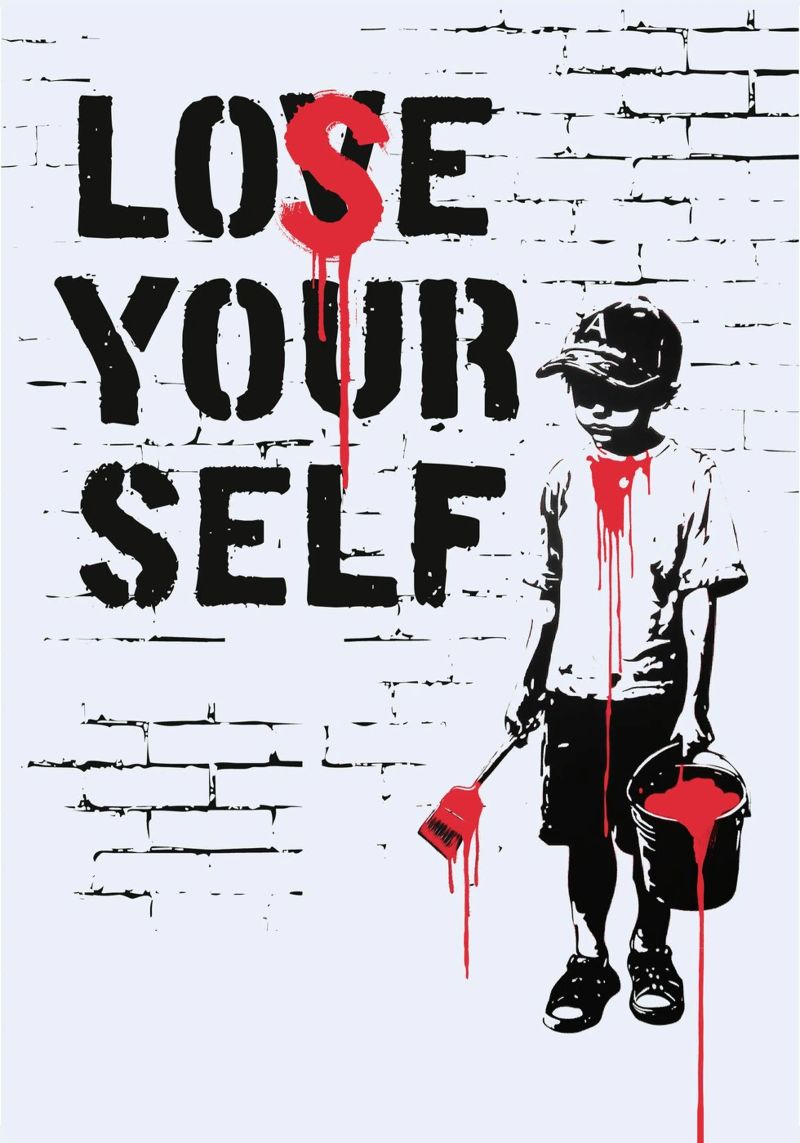 Lose yourself Poster von Dikhotomy