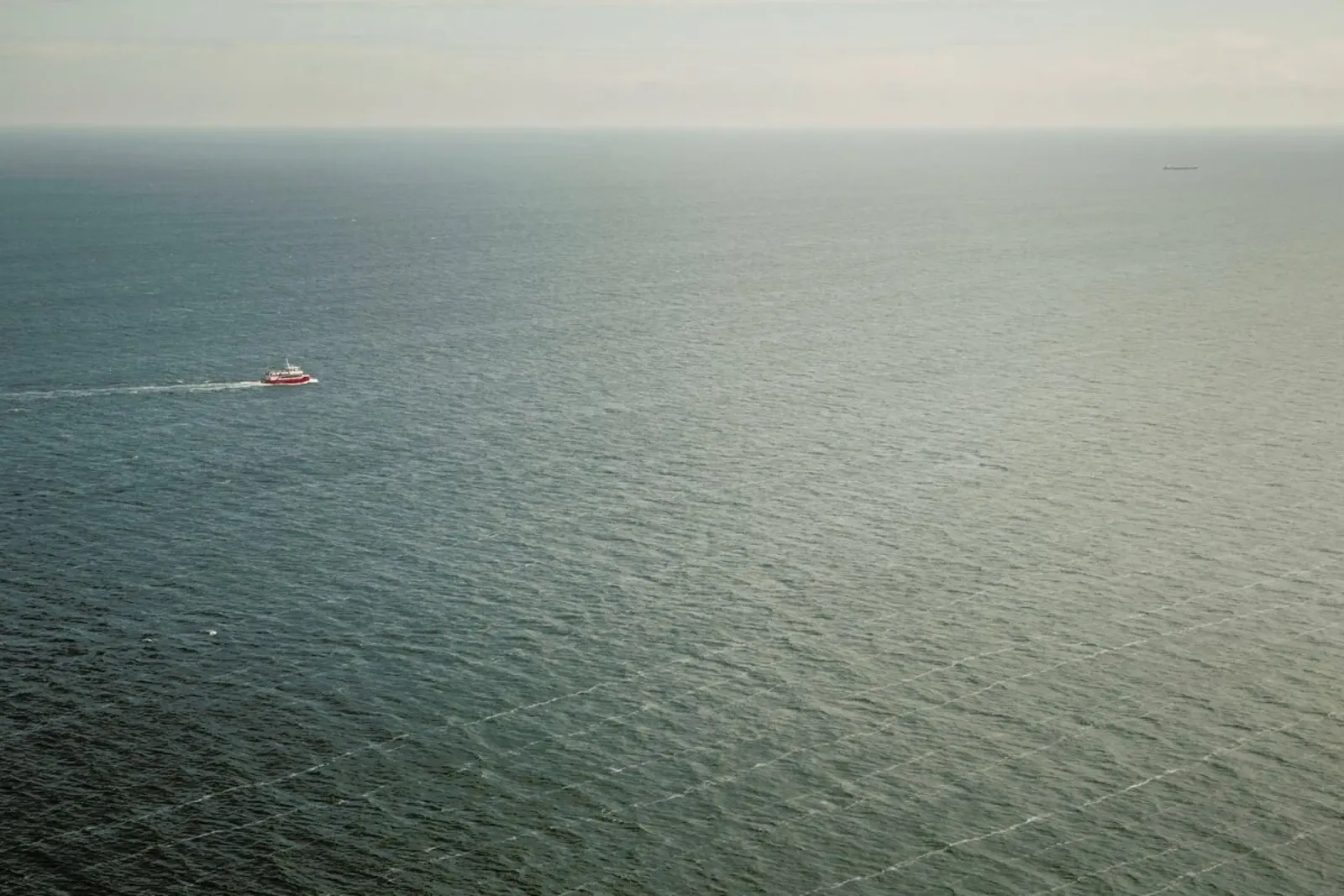 The Baltic Sea poster con telaio in legno da Marc Gruninger