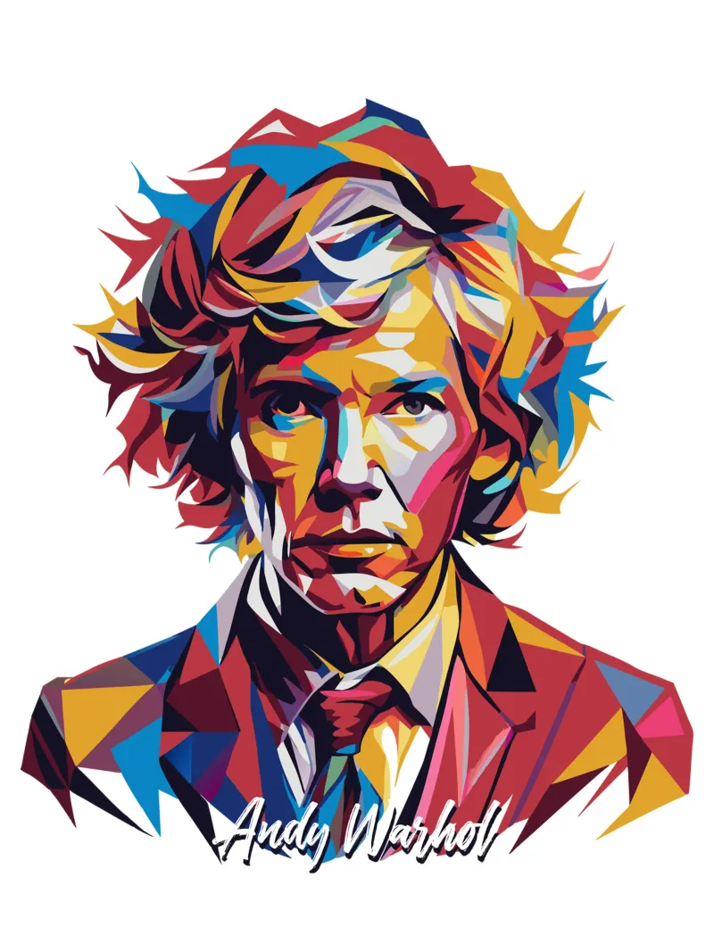 Andy Warhol WPAP Por Art Hahnemühle von vectorartnesia