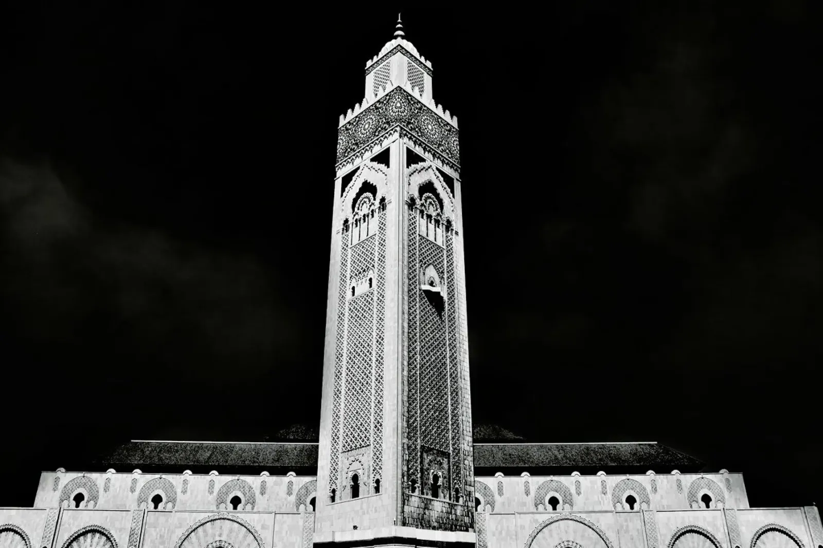 Hassan II Mosque 2 pellicola backlit da anderm