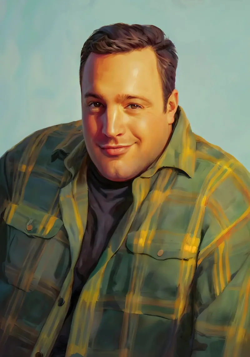Kevin James Doug Meme Art alluminio dibond da Lootprint