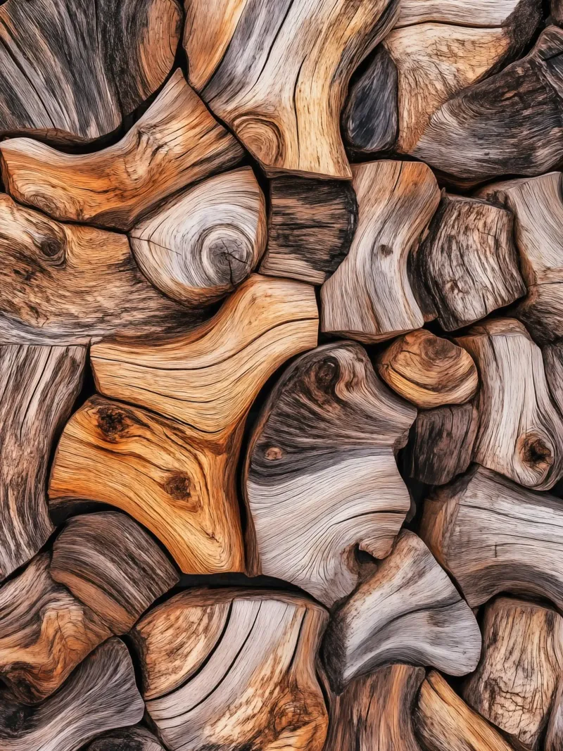 Driftwood Pattern | Meditation on time & transformation hahnemühle by Autofocus