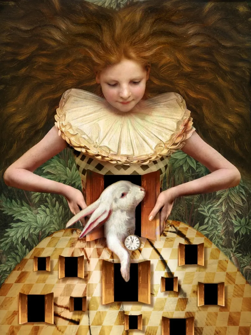 Hello Alice alluminio dibond da Catrin Welz-Stein