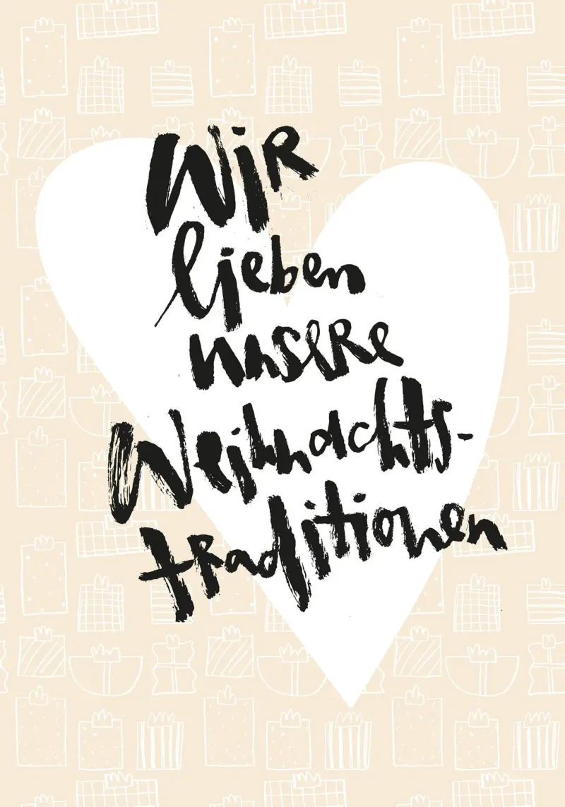 Weihnachtstraditionen pellicola backlit da Brushmeetspaper