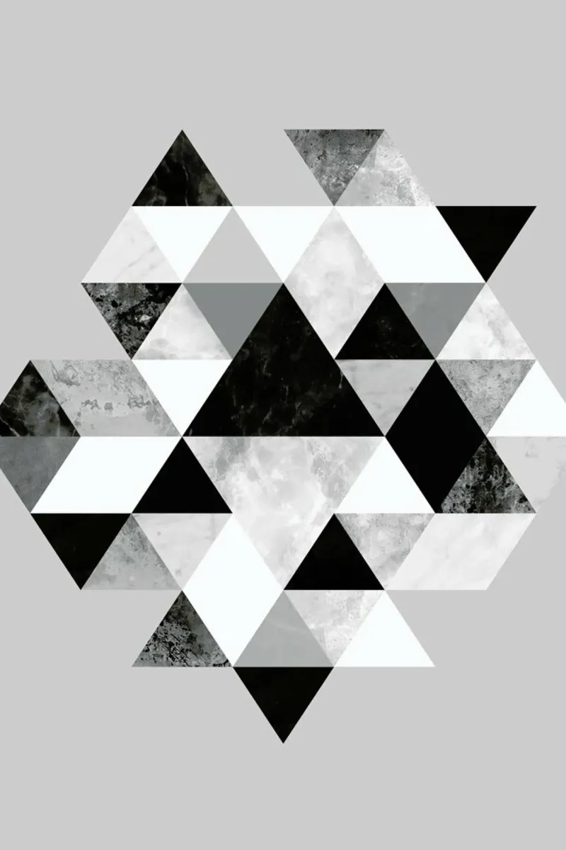 Graphic 202 BW alluminio dibond da Mareike Böhmer