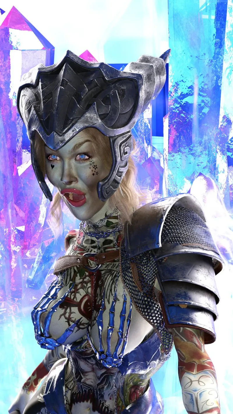 The Surprise of the Goddess Morrigan acrylic glass by the-witcher