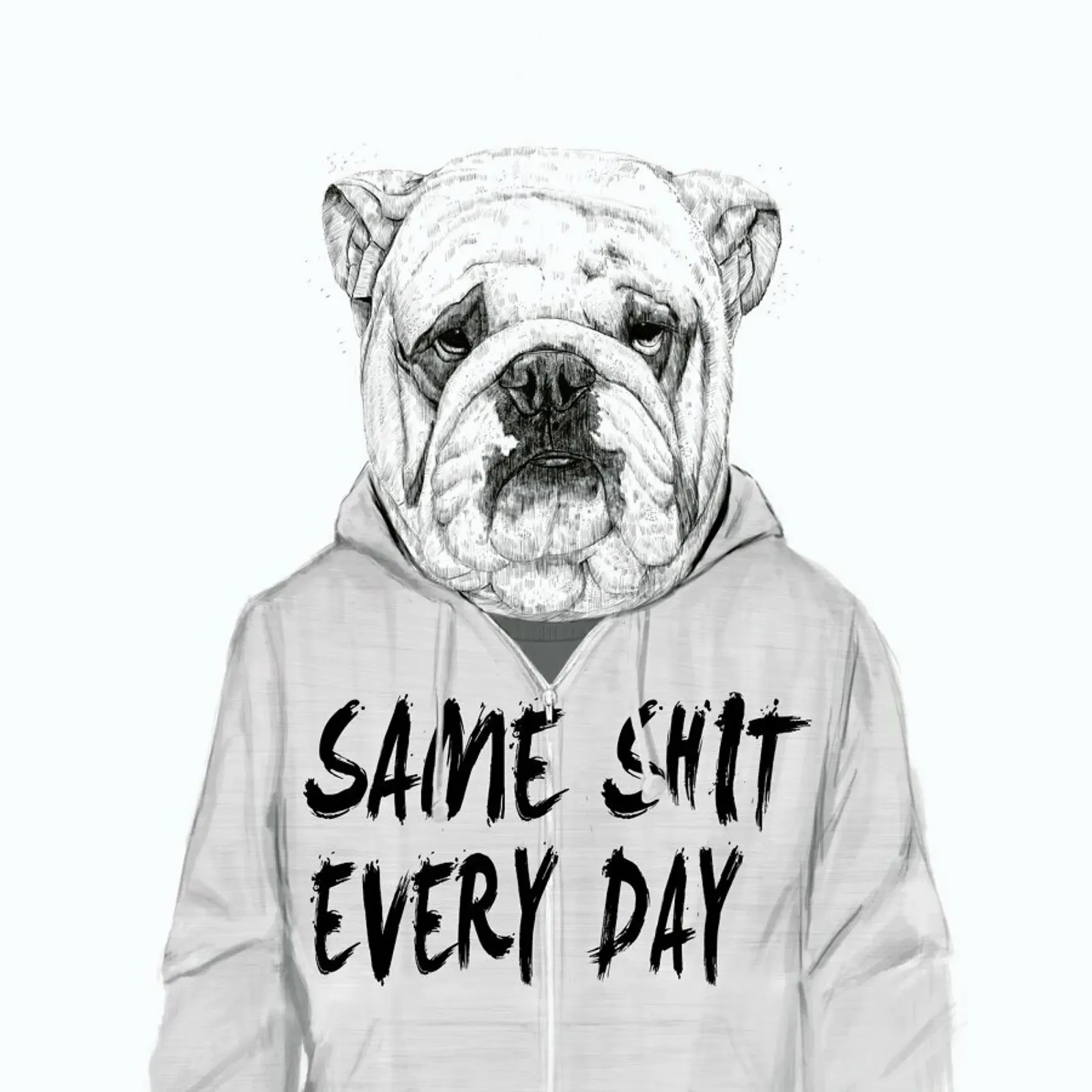 Same shit every day carta hahnemühle da Balazs Solti